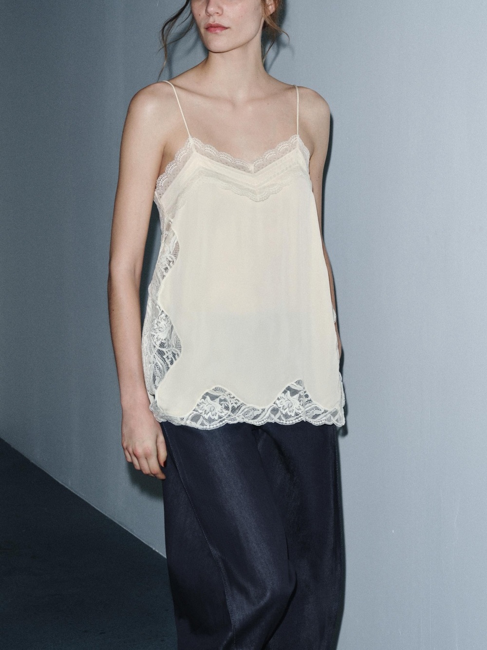Zara Lace Camisole Tank